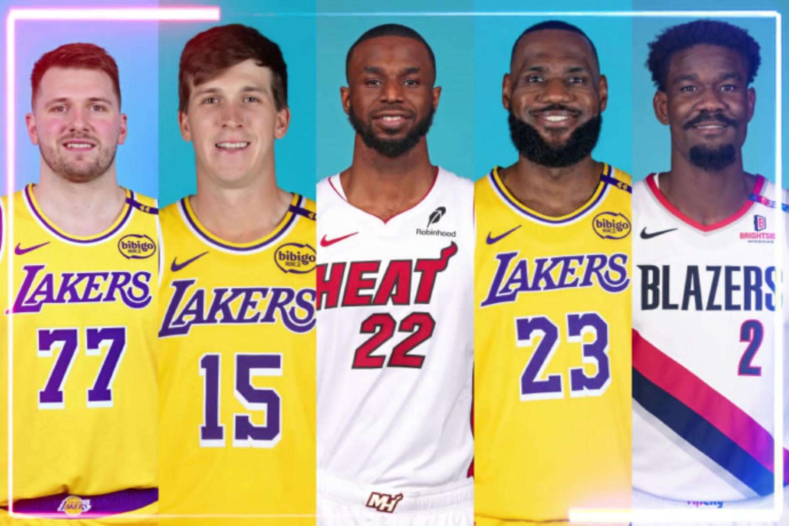 詹东里嘴顿若湖人真的拿下维金斯那这首发五人组什么水平