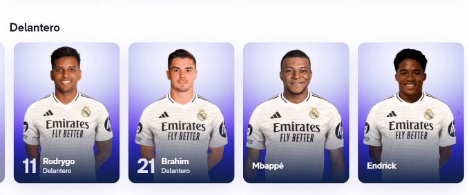 皇马官网公布最新一线队名单:姆巴佩和恩德里克正式入列